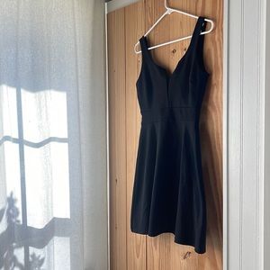 Solemio Black Dress